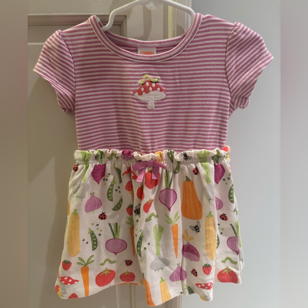 Gymboree Striped Vegetable Dress